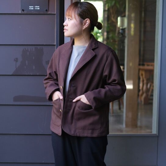 【maillot】Tech Tweed JK (MAO-24254) ￥29,480